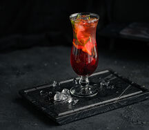 Айс ти личи, ежевика и клубника