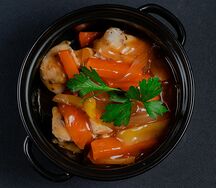 Курица в кисло-сладком соусе