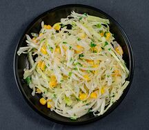 Салат Капустный с кукурузой