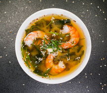 Мисо с креветкой