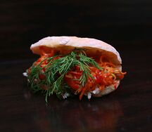 Сэндвич с сосиской (чиабатта)