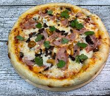 Ветчина и грибы