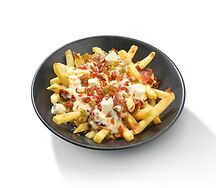 Прокаченный картофель с беконом