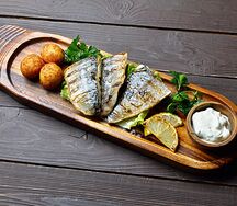 Скумбрия на гриле