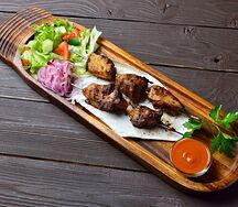 Шашлык из cвинoй шеи