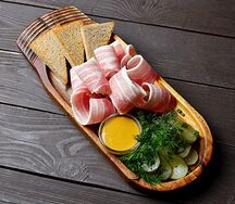 Соленая грудинка