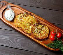 Драники из картофеля с цукини