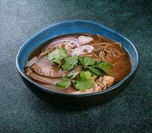 Суп Не фо-бо с гречневой лапшой и говядиной