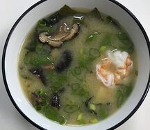 Мисо суп с креветками