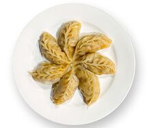 Дамплинги Шпинат, свинина,говядина