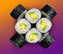Маки ролл с авокадо