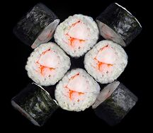 Маки с креветкой