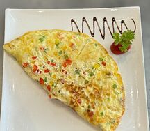 Омлет с овощами