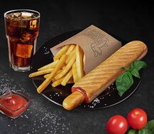 Комбо с французским хот-догом