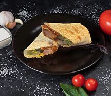 Гриль с дымком в лаваше