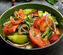 Овощной салат по-грузински