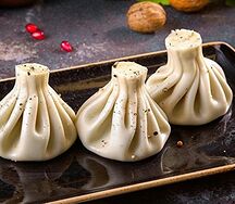 Хинкали с бараниной