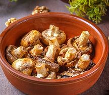 Шампиньоны в тандыре