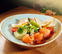 Цезаридзе с форелью