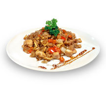 Японский плов с курицей