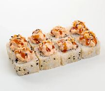 Запеченный с кальмаром