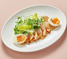 Салат а-ля Цезарь с цыплёнком