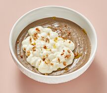 Грибной крем-суп из сыра Пармезан