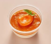 Абрикосовая панна котта