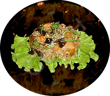 Тяхан с овощами