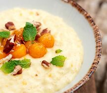 Каша пшенная с тыквой