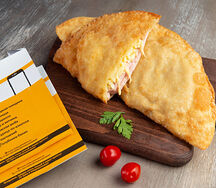 Чебурек ветчина с сыром