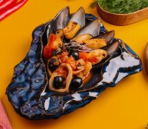 Соте из морепродуктов
