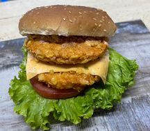 Бургер Чикен-чиз макс