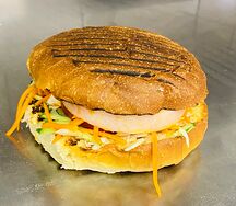 Бургер с ветчиной