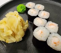 Мини ролл с креветкой