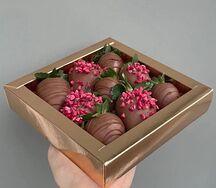 Клубника в молочном шоколаде