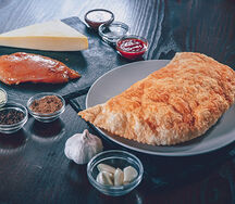 Чебурек с курицей и сыром