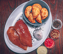 Чебуречки с курицей