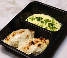 Ленивые голубцы и картофельное пюре 