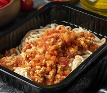 Спагетти с соусом болоньезе