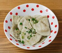 Вареники с курицей и картофелем большая порция