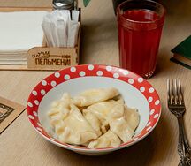 Вареники с творогом средняя порция