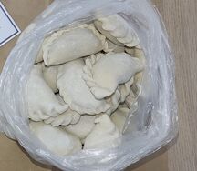 Вареники с яблоком корицей
