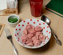 Пельмени Три мяса маленькая порция