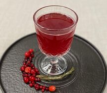 Клюквенный морс