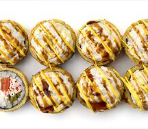 Темпура с крабом и курицей