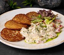Драники с мачанкой