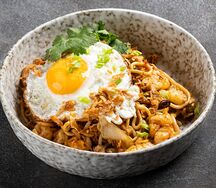 Лапша лао-мьен с морепродуктами