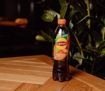 Черный чай Lipton Персик