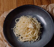 Макароны с маслом